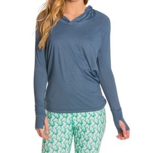 Cozy Orange Open Back Hoodie